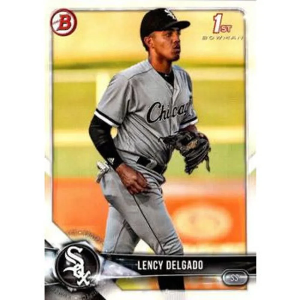 2018 Bowman Draft Lency DelgadoÂ  FBC BD-37 Chicago White Sox